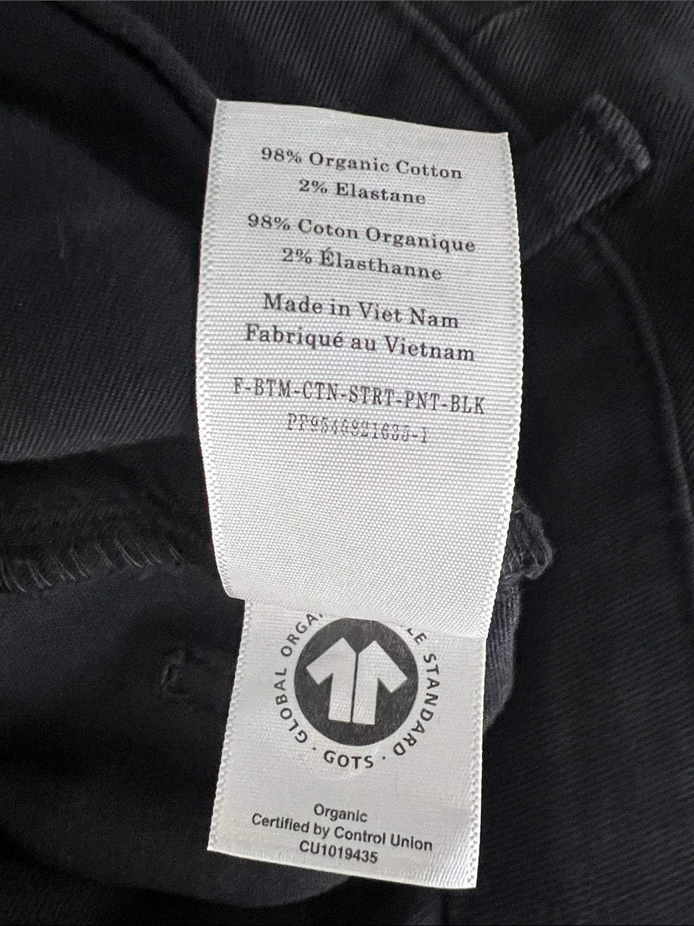 New Everlane THE UTILITY STRAIGHT-LEG PANT in Black Size 00 - Picture 8 of 13